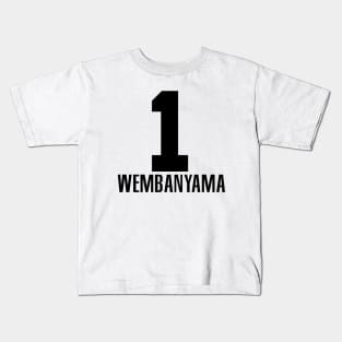 Wemby - no1 NBA Draft Pick 23 Kids T-Shirt